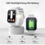 Смарт-годинник Blackview HD екран Bluetooth дзвінки та LED ліхтарик