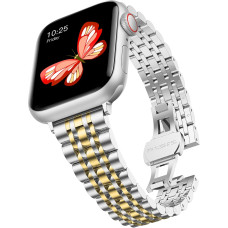 Металлический ремешок Baozai для Apple Watch нержавеющая сталь