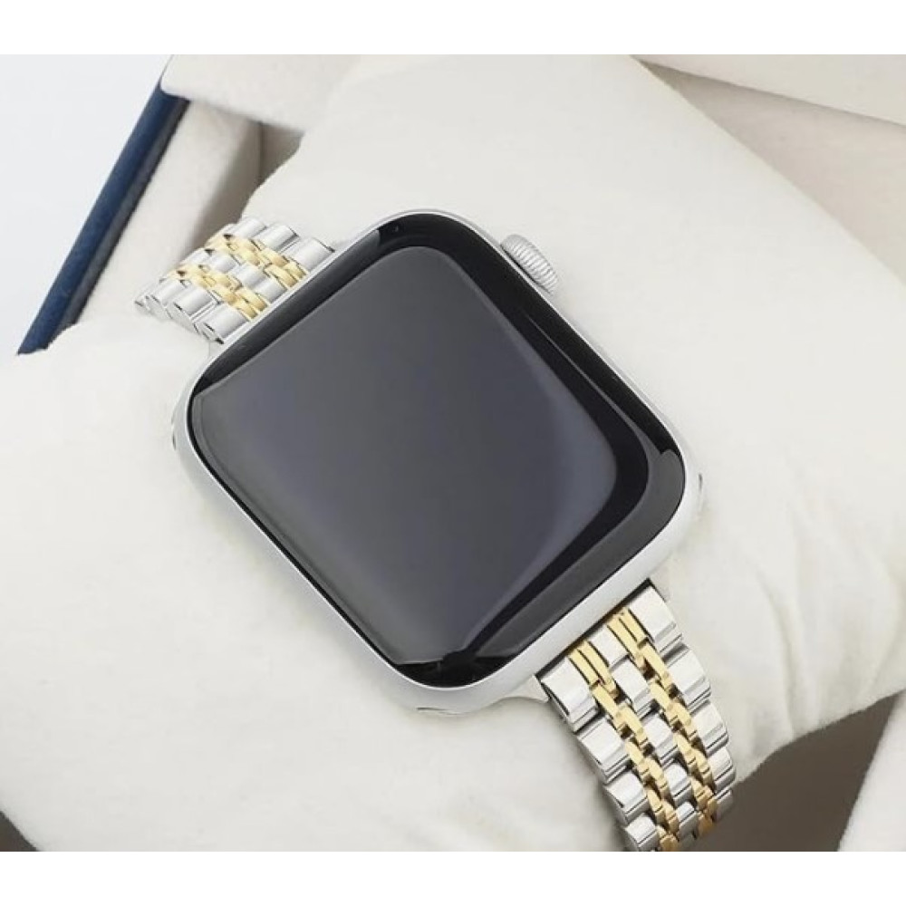 Металлический ремешок Baozai для Apple Watch нержавеющая сталь