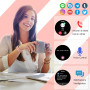 Смарт-годинник Fempoin з HD-дисплеєм 1,43 дюйма та функцією дзвінків по Bluetooth, IP68 для Android iOS