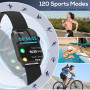 Смарт годинник TRAUSI TG08 Bluetooth дзвінки та 120 режимів спорту