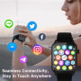 Смарт годинник TRAUSI TG08 Bluetooth дзвінки та 120 режимів спорту