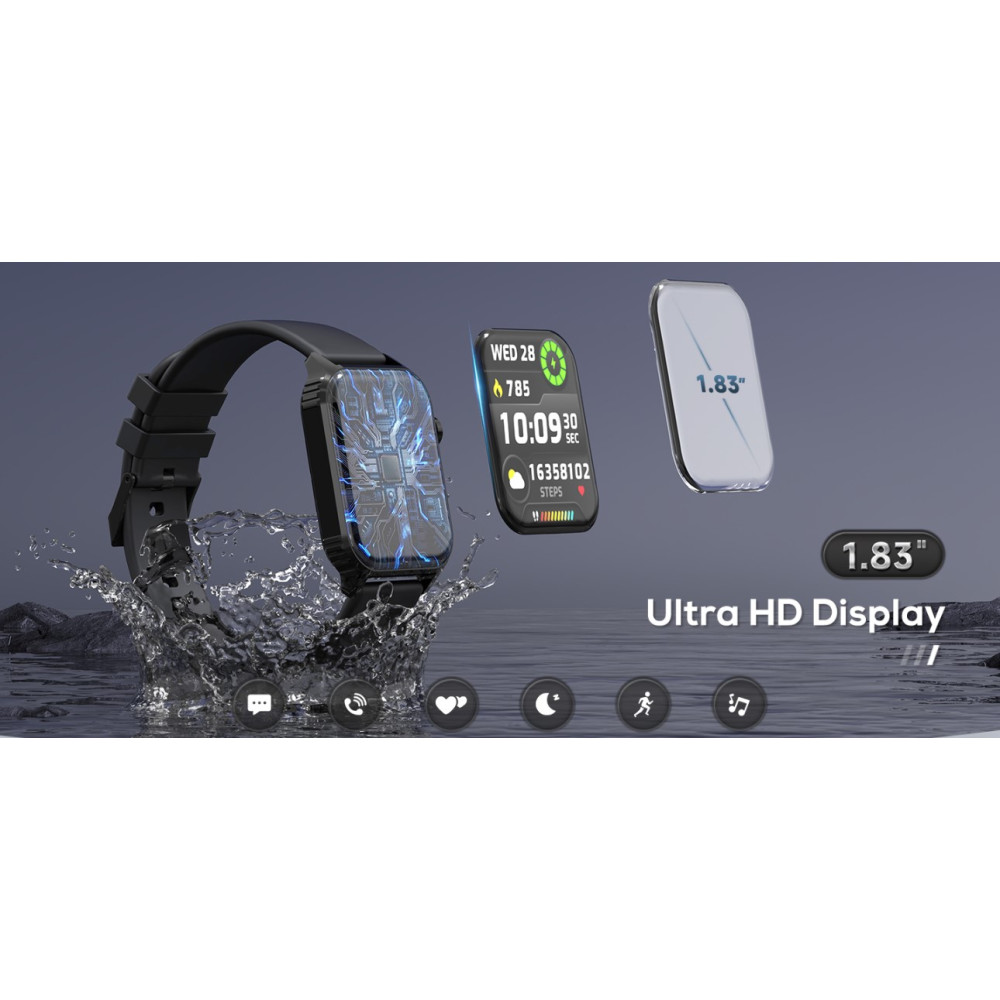 Смарт годинник TRAUSI TG08 Bluetooth дзвінки та 120 режимів спорту