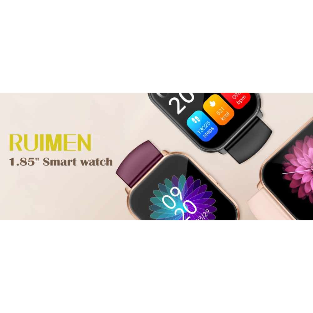 Умные часы RUIMEN H1 прием и совершение звонков с двумя ремешками