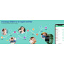 Детские смарт часы Meoonley W79 для детей 6+