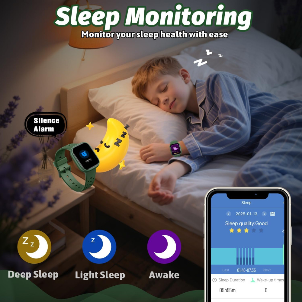 Детские смарт часы Meoonley W79 для детей 6+
