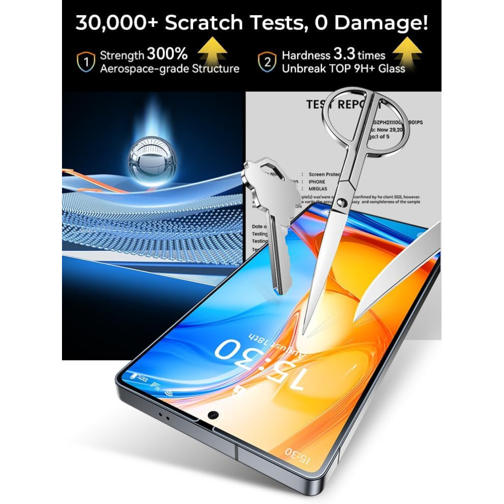 Захисне скло MRGLAS  для екрану Samsung Galaxy S25 Ultra 6.9 дюймів із захистом об'єктива камери