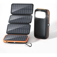 Power Bank CONXWAN с солнечной зарядной панелью, 26800 мАч
