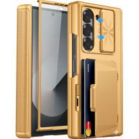 Чохол для Samsung Galaxy Z Fold 6 з відсіком для карток ударостійкий