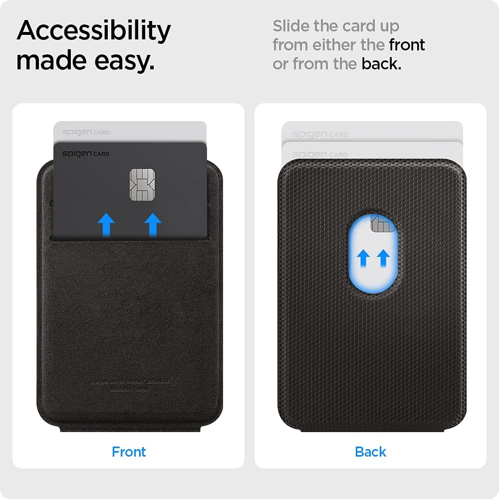 Магнитный кардхолдер Spigen Smart Fold с подставкой для iPhone