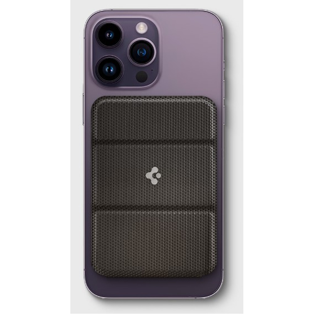Магнитный кардхолдер Spigen Smart Fold с подставкой для iPhone