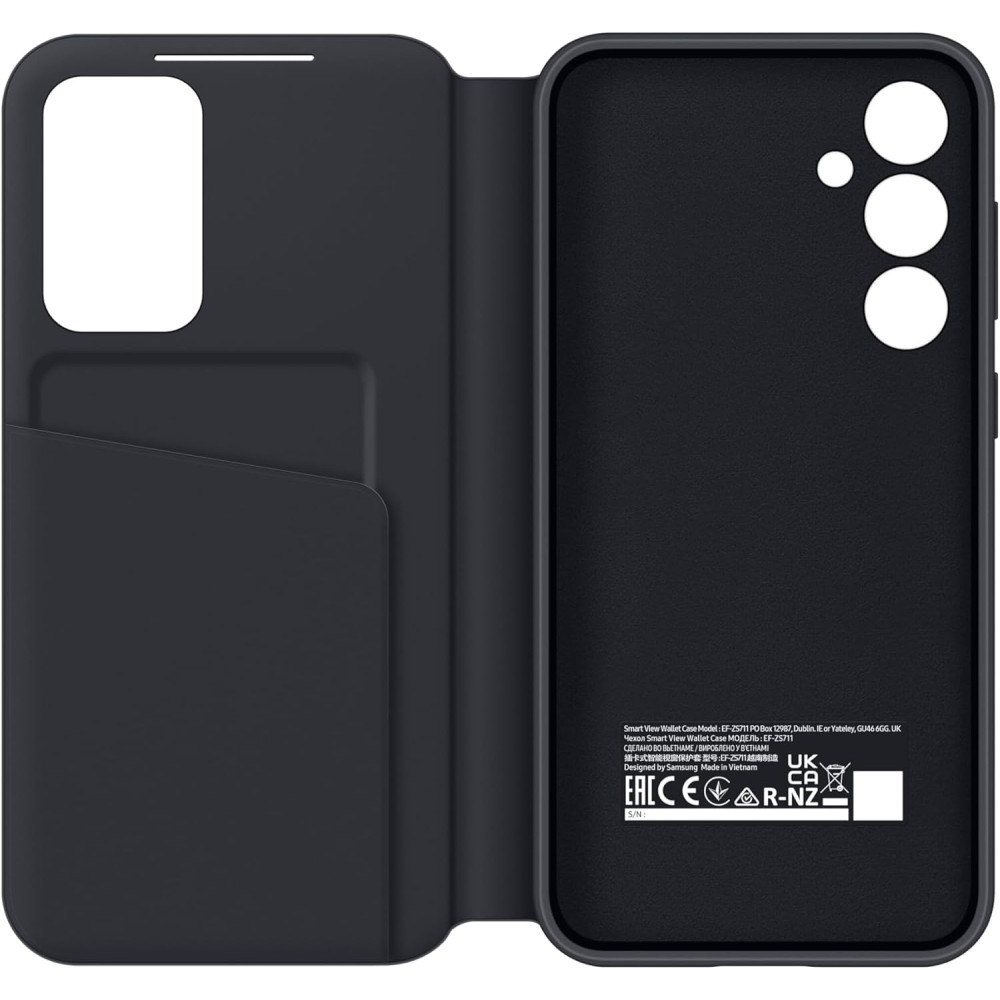 Чехол Samsung S-View Wallet для Samsung Galaxy S23 FE со слотом для карты