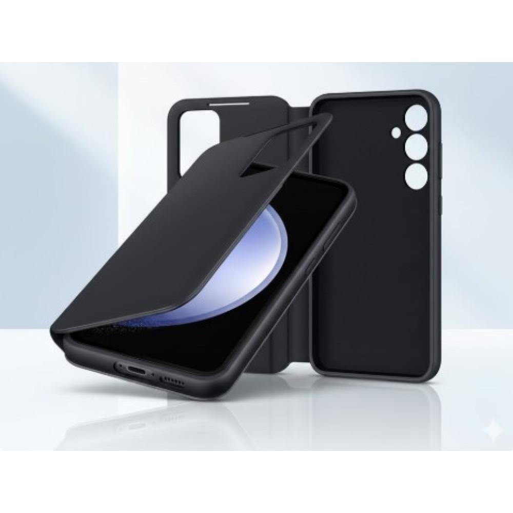 Чехол Samsung S-View Wallet для Samsung Galaxy S23 FE со слотом для карты