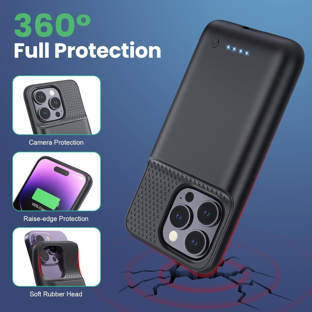 Чехол-аккумулятор Ekrist 7500mAh для iPhone 13/13 Pro/14