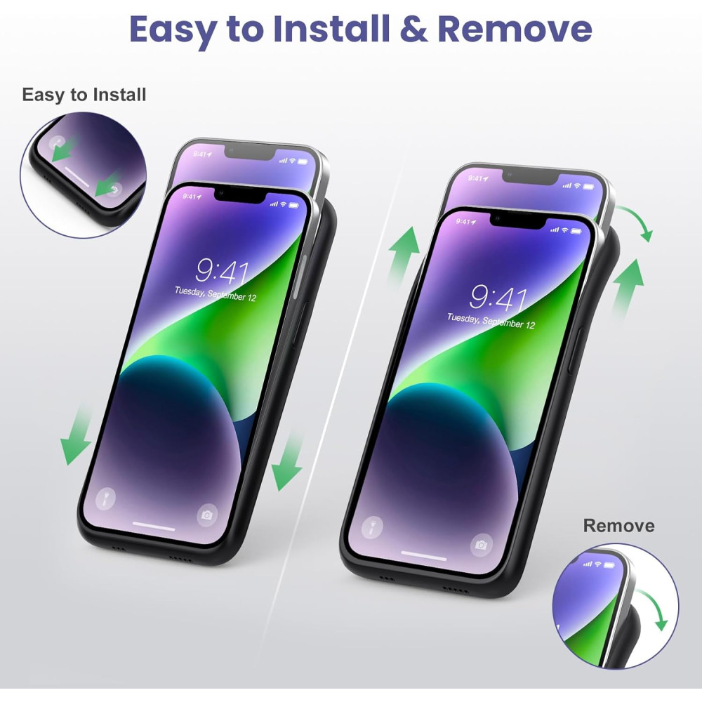 Чехол-аккумулятор Ekrist 7500mAh для iPhone 13/13 Pro/14