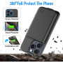 Чехол аккумулятор HUOBAO для iPhone 15 Pro Max 8500mAh 