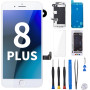 Дисплей для iPhone 8 Plus A1864 / A1897 / A1898 фронтальна камера та повний комплект для заміни