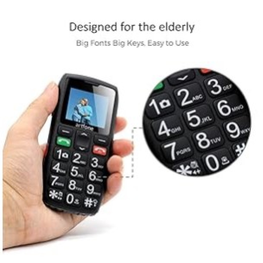Мобильный телефон artfone C1 2G с большими кнопками 