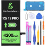Аккумулятор LL TRADER для iPhone 12 та 12 Pro 4200 mAh
