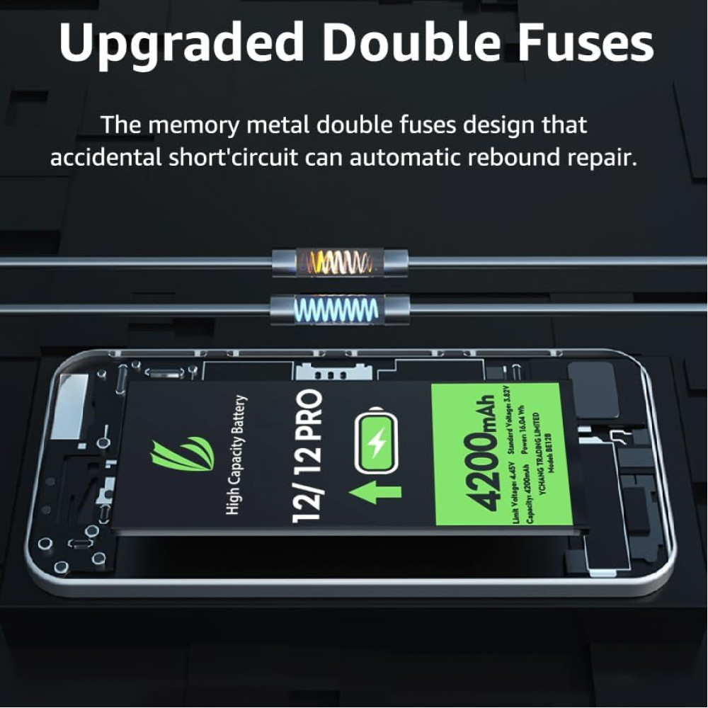 Аккумулятор LL TRADER для iPhone 12 та 12 Pro 4200 mAh