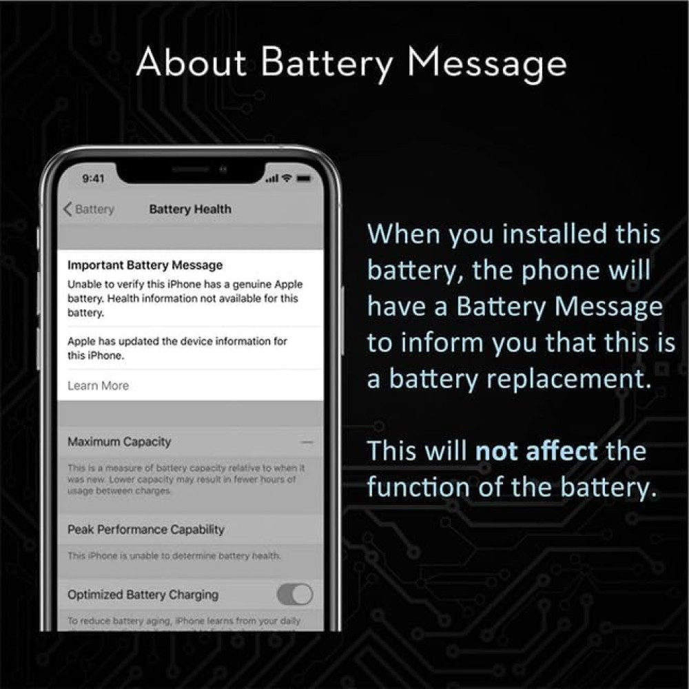 Аккумулятор LL TRADER для iPhone 12 та 12 Pro 4200 mAh