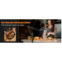 Кольцевая LED лампа Evershop 10 дюймов с держателем для телефона и штативом