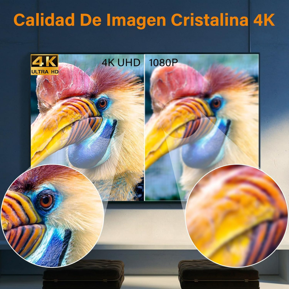 Комнатная цифровая ТВ антенна QGClearSO для телевизора DVB-T/T2 и HD/4K