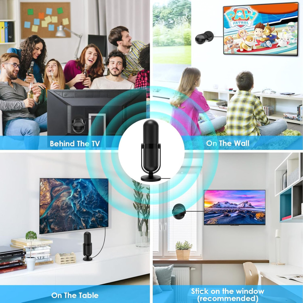 Телевизионная антенна Smart TV с усилителем High Gain Freeview 4K 1080P HDTV