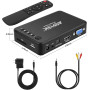 Медіаплеєр з HDMI AGPTEK HA0058 1080P USB 2 0 SD з пультом управління