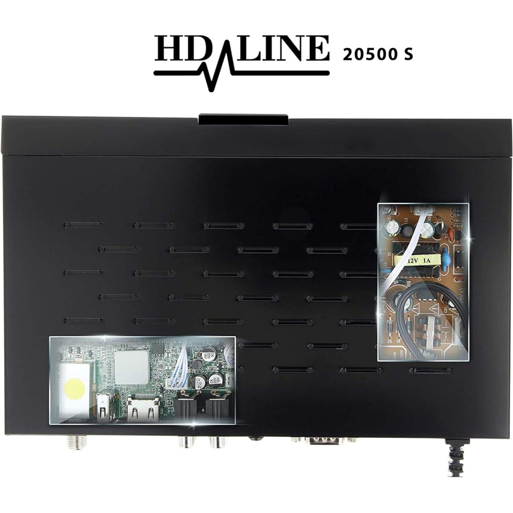 Цифровий супутниковий приймач Hd-Line Echosat 20500 S Full HD 1080p  