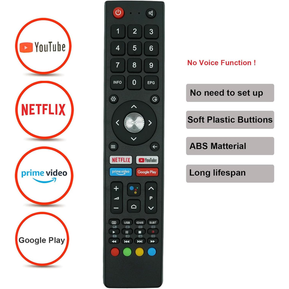 Пульт дистанционного управления JVC RM-C3367 для Smart Android TV