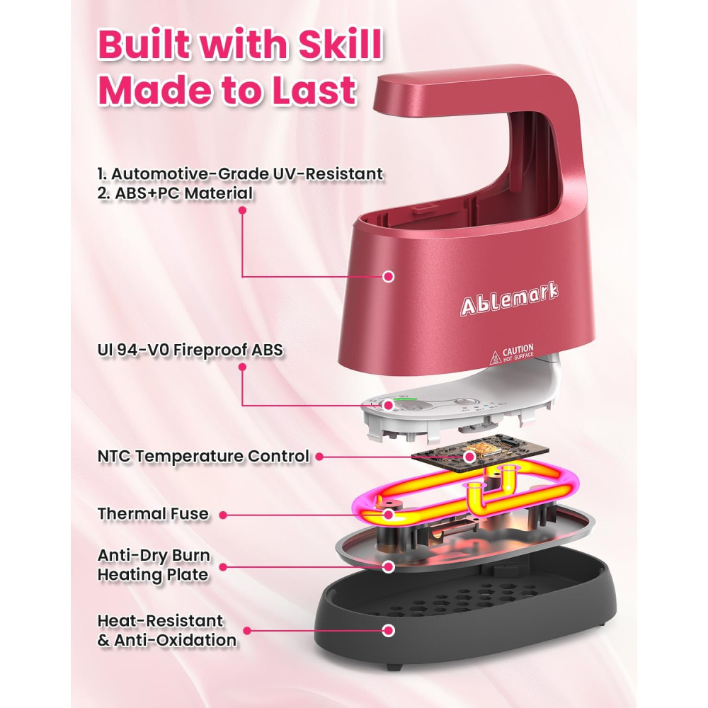 Портативный мини термопресс Ablemark HY128 для термопереноса 3 температуры 4 таймера