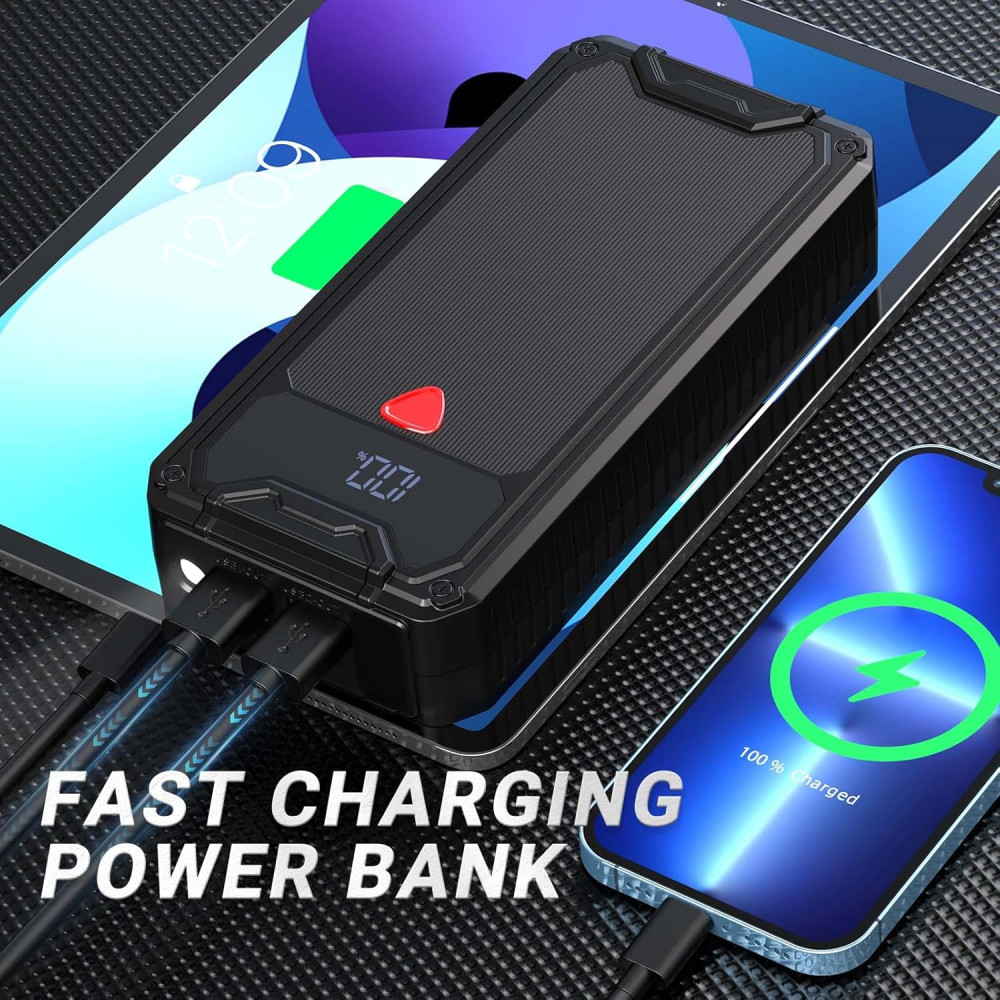 Пусковое устройство Car Jump Starter Starthlife J330, 4000 А, 26800мАч 12В