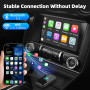 Беспроводной адаптер CarPlay GOOPOOL для iPhone USB быстрое подключение