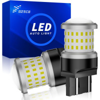LED лампы W21 5W T20 7443 для стопов и заднего хода 1200 лм белый свет