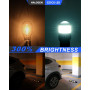 LED лампы W21 5W T20 7443 для стопов и заднего хода 1200 лм белый свет