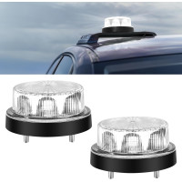 LED Стробоскопические маячки Biqing для автомобиля 12V 24V с 2 режимами
