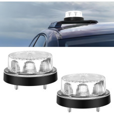 LED Стробоскопические маячки Biqing для автомобиля 12V 24V с 2 режимами