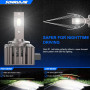 Светодиодные автомобильные лампы D1S/D1R LED 6000K 120W комплект 2 шт