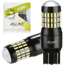 Автомобильные LED лампы AGLINT белого цвета W21W T20 66SMD