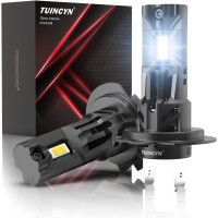 Автомобильные LED лампы TUINCYN H7 80W 16000LM 6000K комплект 2 шт
