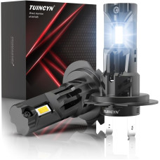 Автомобильные LED лампы TUINCYN H7 80W 16000LM 6000K комплект 2 шт