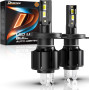 Светодиодные лампы H4 LED DeveChos 55W 12000LM 6000K комплект 2 шт