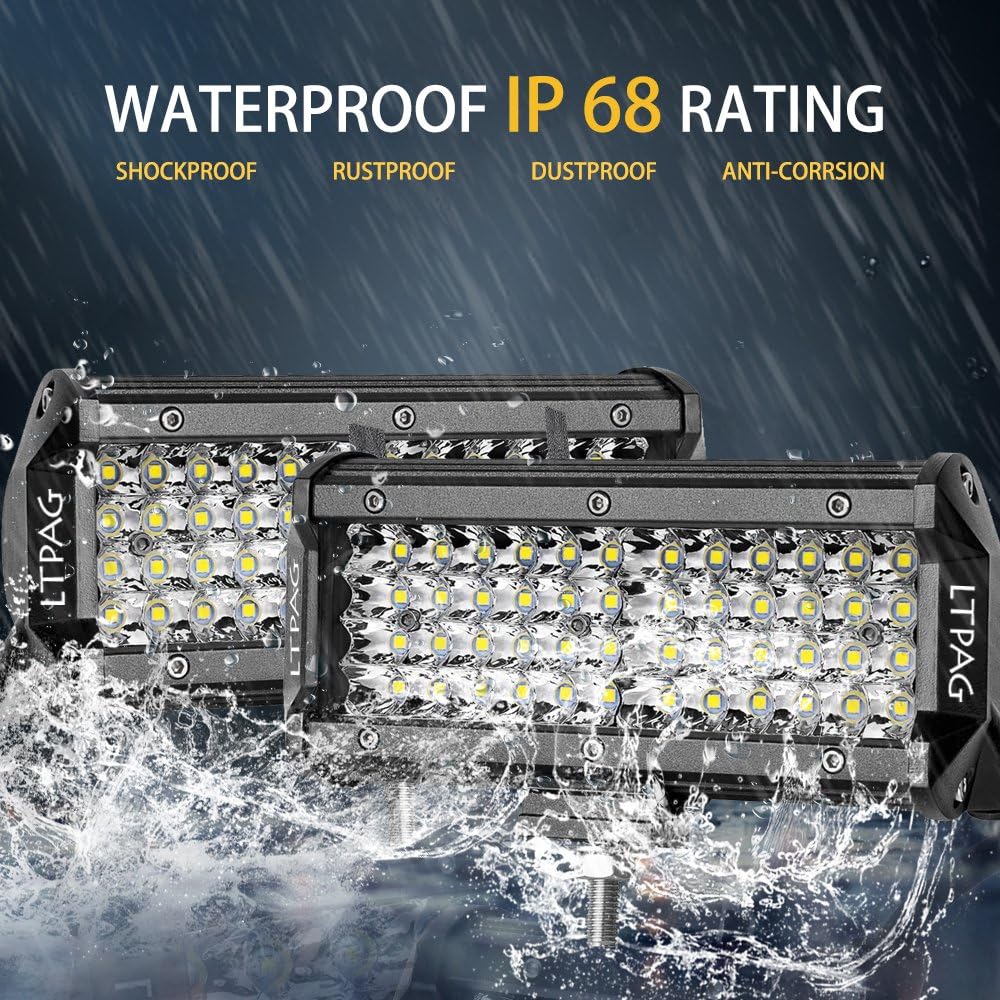LED Дополнительные фары LTPAG 288W 28800LM 2 шт для авто грузовиков и т д