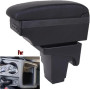 Центральный подлокотник с боксом для Ford Focus 3 2011-2016 без подстаканника с USB