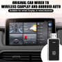 Беспроводной адаптер CarPlay 2 в 1 Leikurvo