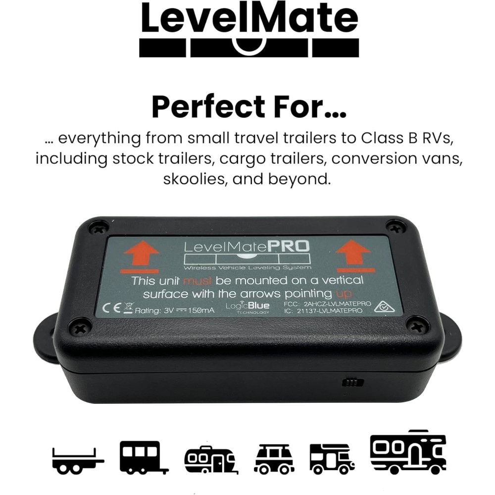 Бездротова система вирівнювання LevelMatePRO для автобудинків 