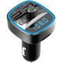 Автомобильный FM трансмиттер Cdrox T25 Bluetooth 5 0 с двумя USB портами 12-24 В