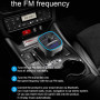 Автомобильный FM трансмиттер Cdrox T25 Bluetooth 5 0 с двумя USB портами 12-24 В