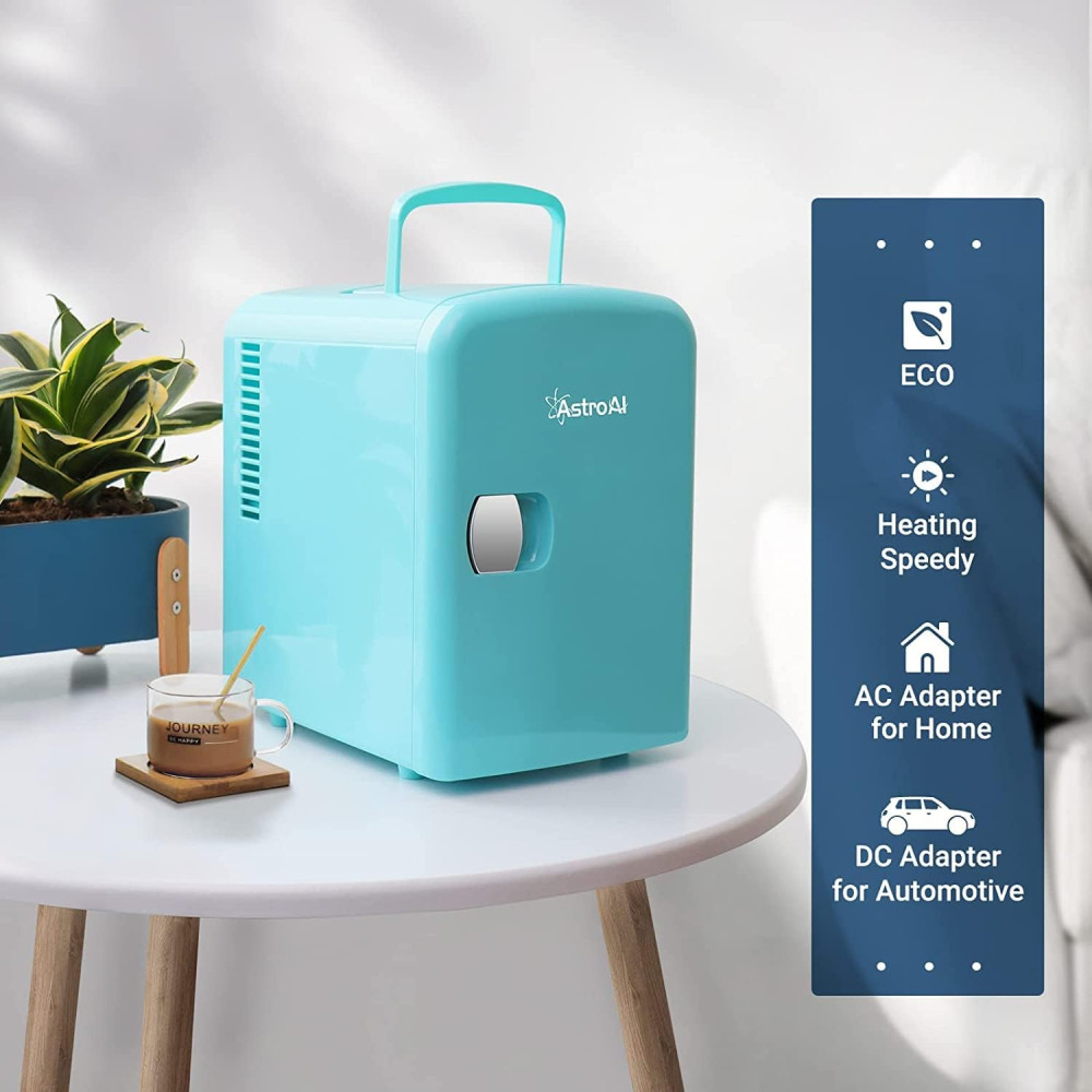 Портативный мини холодильник AstroAI 4 л AC DC